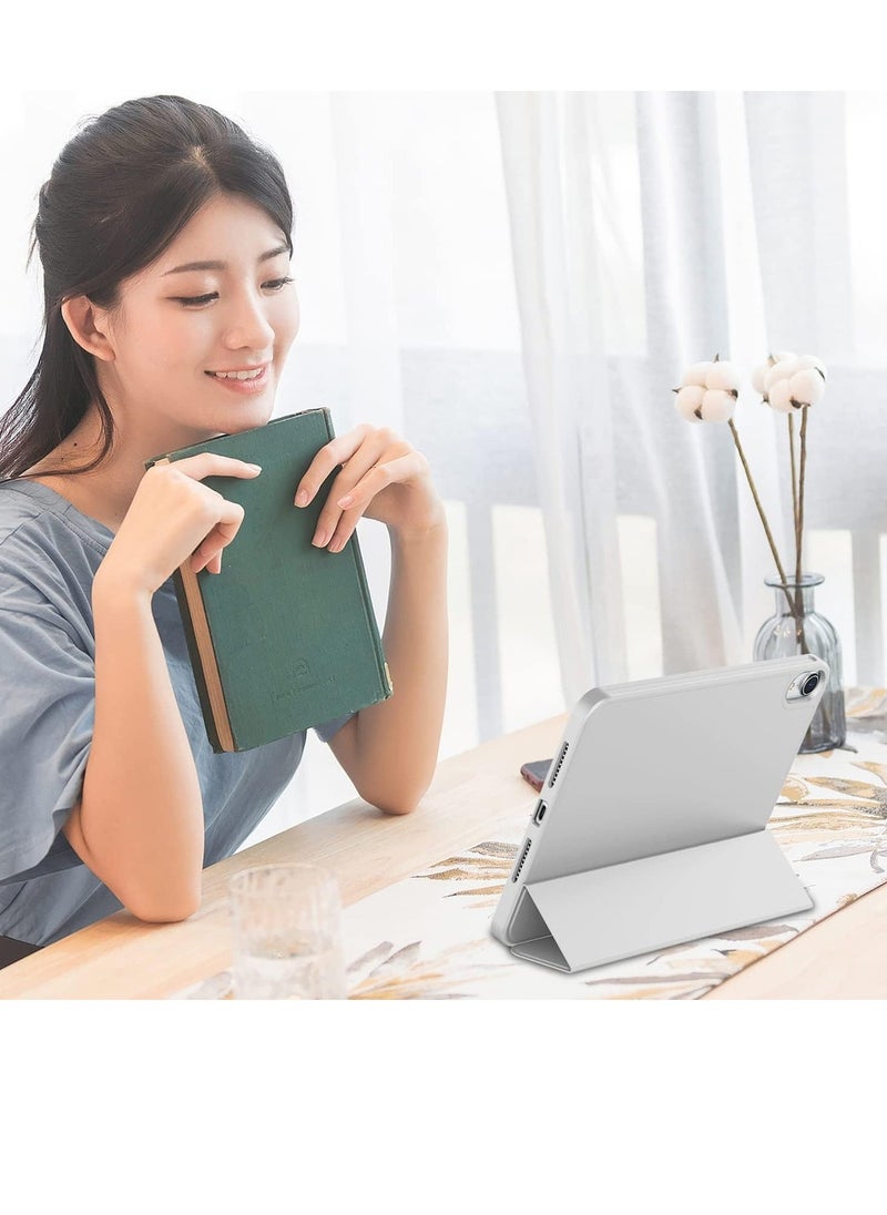 ELTRAZONE NEW Smart Case with Pencil Holder for iPad Mini 6 – Trifold Stand, Soft TPU Back, Auto Wake/Sleep, Dust Proof, Anti-Fingerprint, Heavy Duty Protection – Stylish & Durable Case for iPad Mini 6 - Image 4