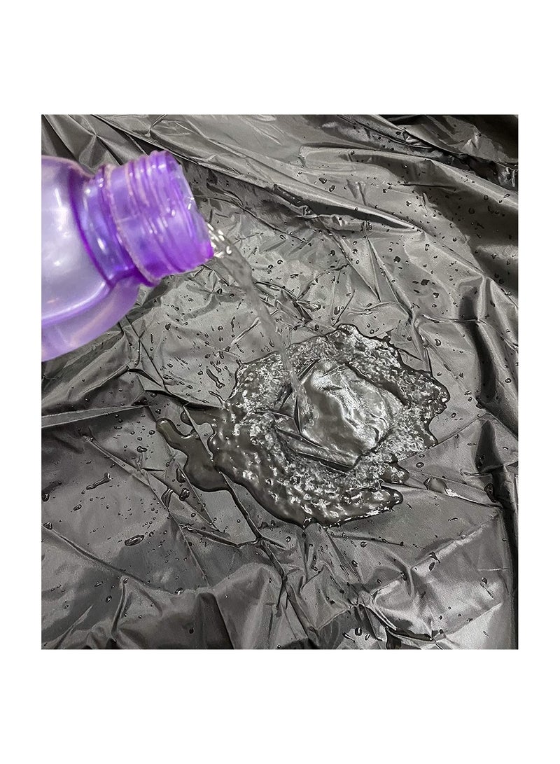 Generic Waterproof Bike Body Cover For Meteor 350 Black  - Image 4