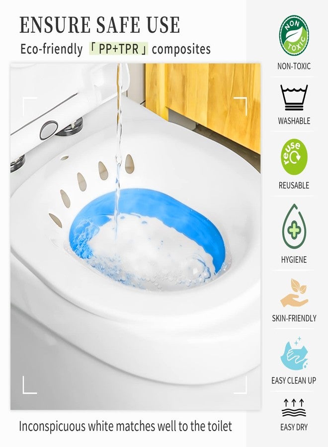 Fabulas Sitz Bath For Toilet Seat Hemorrhoid Postpartum Care - Multicolor - Image 5