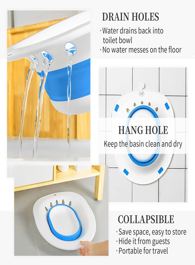 Fabulas Sitz Bath For Toilet Seat Hemorrhoid Postpartum Care - Multicolor - Image 4