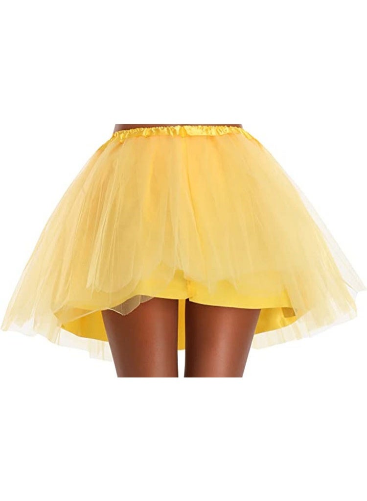 تنورة توتو نسائية من 4 طبقات من التول الرقيق - باليه، رقص، حفلات، جري - Image 2