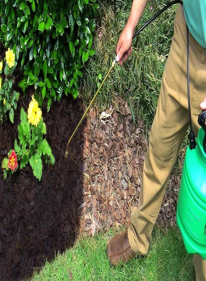 إنفيرو كولور صبغة نشارة سوداء من إنفيروكلر | 32 أونصة تكفي لمعالجة 2400 قدم مربع من النشارة، صبغة نشارة سوداء لتنسيق الحدائق، طلاء نشارة أسود لأحواض الزهور، صبغة نشارة خشبية، طلاء نشارة دائم - Image 3