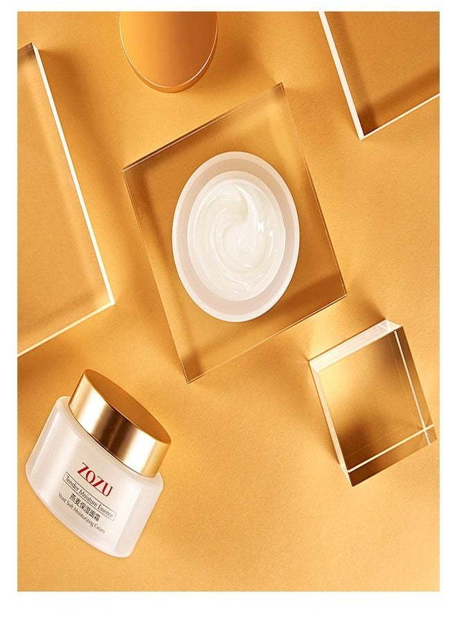 Zozu Oatmeal Cream For Soft And Deep Moisturizing Of The Skin 50g Intensive Skin Care Cream To Eliminate Dryness  - Image 2