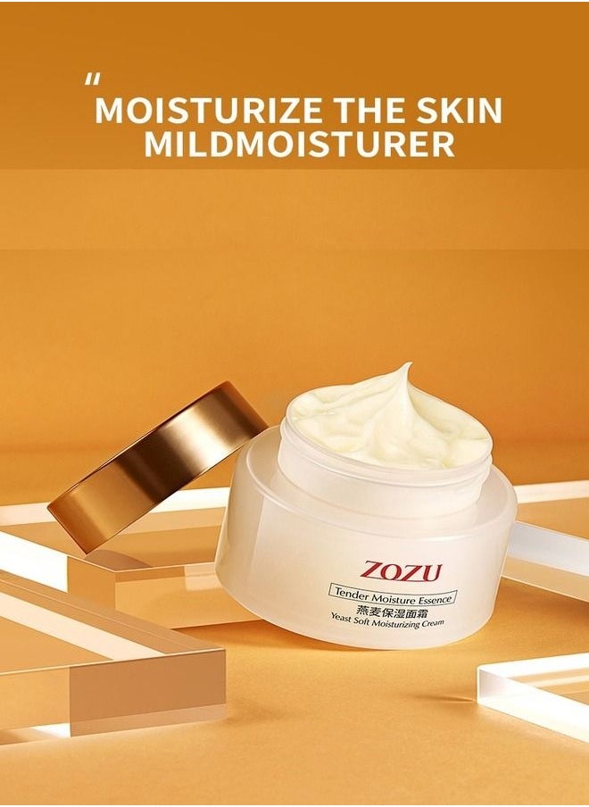 Zozu Oatmeal Cream For Soft And Deep Moisturizing Of The Skin 50g Intensive Skin Care Cream To Eliminate Dryness  - Image 3