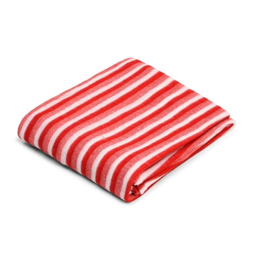 Status Contract All Season Multipurpose Single Bed Polar Fleece Blanket/Summer AC Blanket (Red) - Image 3