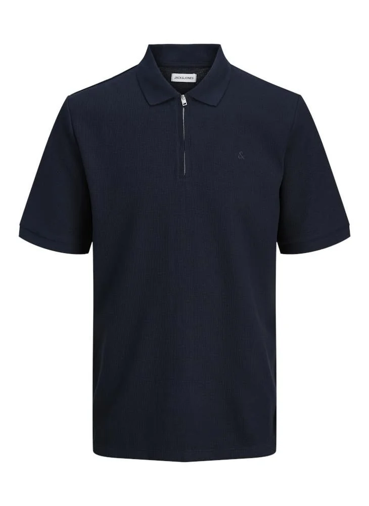JACK & JONES  Essential Half Zip Polo for Men | Best Price UAE