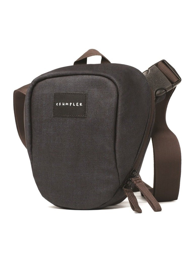 Crumpler DEDT300-001 Denim DeLight Camera Toploader 300 Dk. Denim/Earth Brown - Image 2