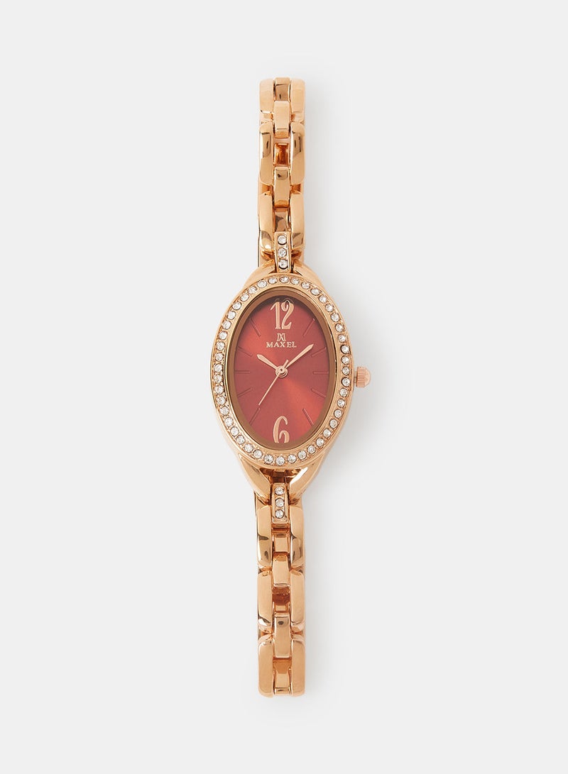 Maxel Women's Embellished Wrist Watch MX61 - Image 1