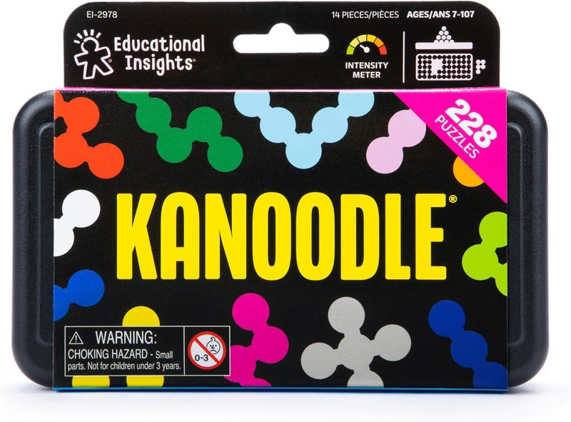 إديوكيشنال إنسايتس لعبة ألغاز ثلاثية الأبعاد من Educational Insights Kanoodle، هدية مثالية للأطفال والمراهقين والبالغين، تضم 200 تحدي، للأعمار من 7 سنوات فما فوق، متعددة الألوان - Image 2