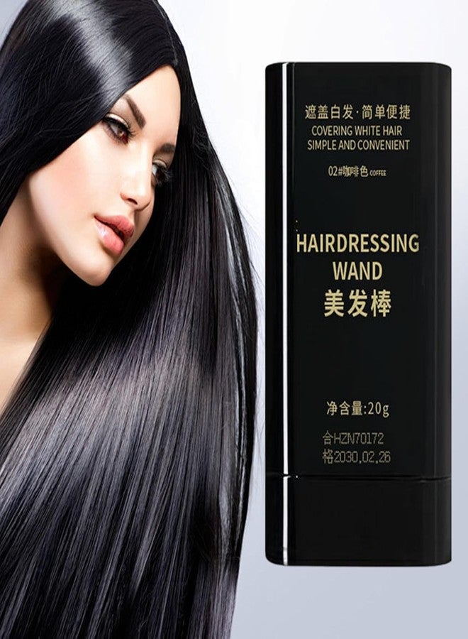9UP® 1Pc Hair Color Stick for White Hair Coverage | Natural Black Hairdressing Wand | Waterproof and Sweat-Proof Hair Dye Comb for Gray Hair Coverage (20 Gram) - Image 1