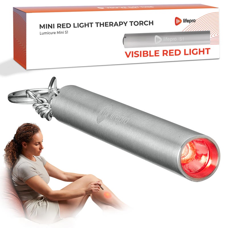 LifePro Mini 35 in Red Light Therapy for Body Joints Muscles Portable Pocket Sized Red Light Therapy Device Led Red Light Therapy for Face Body