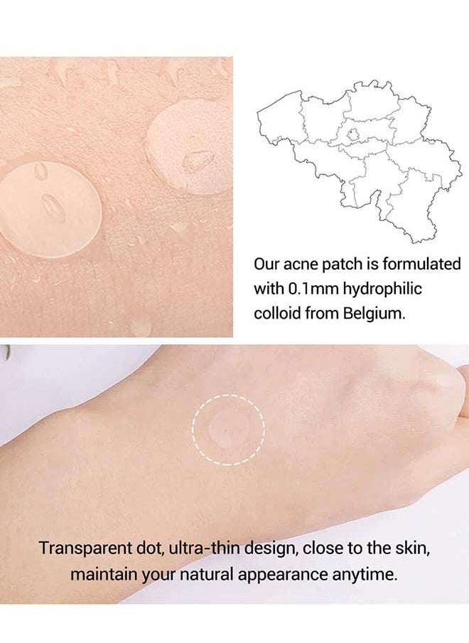 Breylee 22 Patches Acne Pimple Patch, Acne Healing Blemish Spot Treatmentmade with Tea Tree, Diminishinflammation, Adjustgrease Secretion, Relieveskin and Acceleratewound Healing, Suitable for All Skin Types  - Image 4