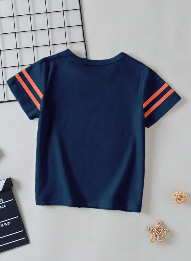 كوديز تيشيرت قطن مطبع بطبعة جرافيك