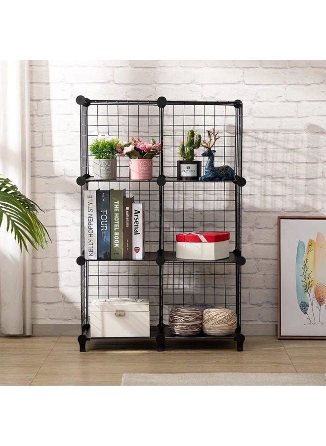 Generic 6-Cube Wire Storage Cubes - Versatile and Customizable Organizer  - Image 2