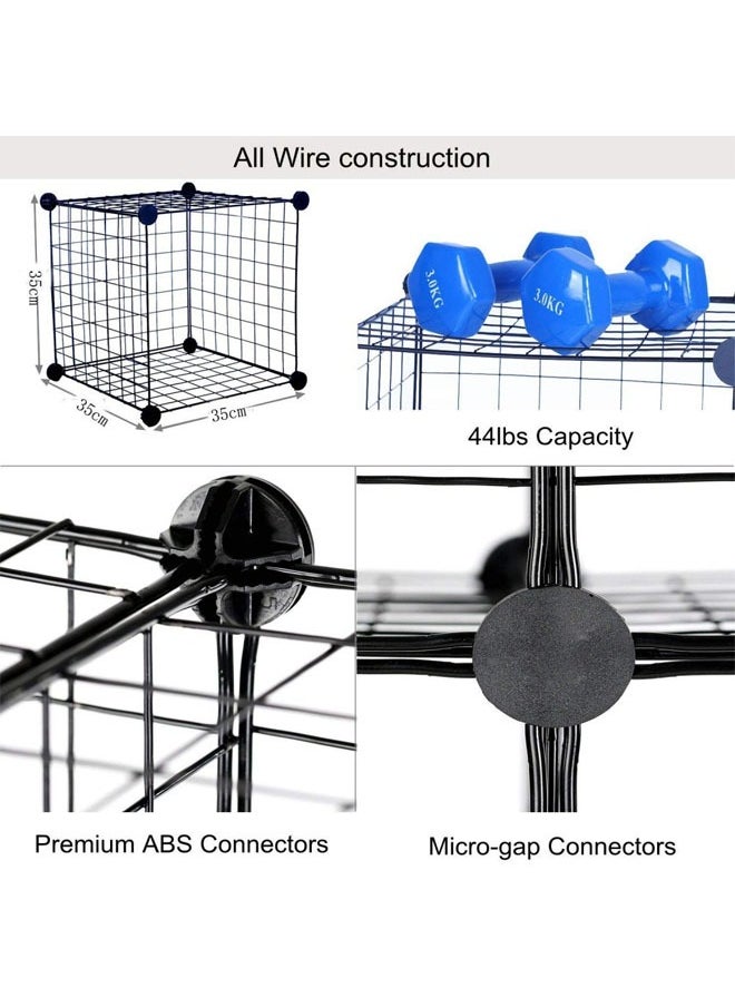 Generic 6-Cube Wire Storage Cubes - Versatile and Customizable Organizer  - Image 5