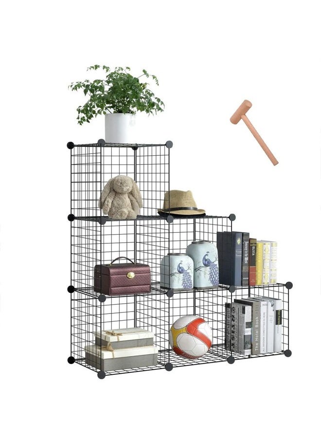 6-Cube Wire Storage Cubes - Versatile and Customizable Organizer