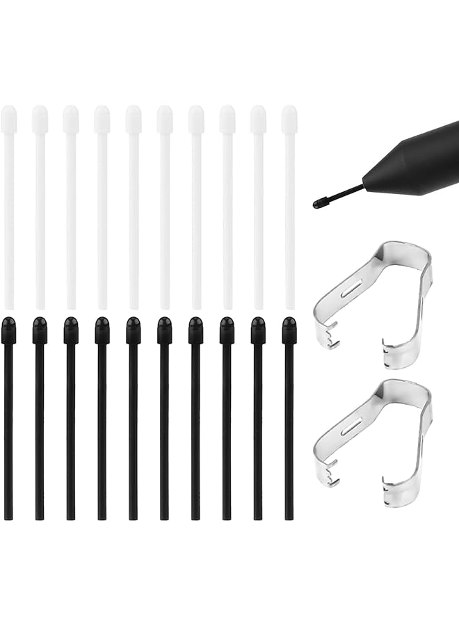 erorex 20Pcs Stylus Pen Nibs Marker Pen Nibs With 4Pcs Removal Tool Maker Pen Tip Replacement Stylus Nib Painting Writing Accessories For Remarkable 2 Remarkable Maker Plus  - Image 1