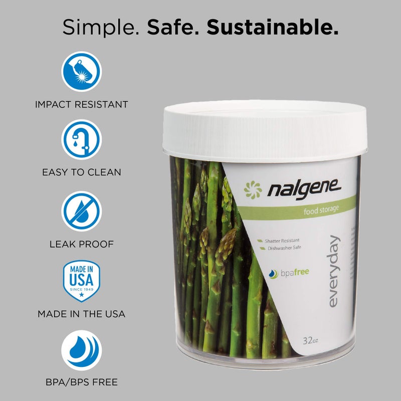 Nalgene Kitchen Storage Jar  8-Ounce  Clear - Image 2