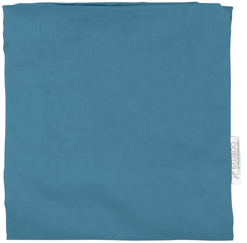 Relax Home Life Relax Home Life Wedge Pillowcase 100 Egyptian Cotton Teal 25 W x 26 L x 75 H Fits Most Sleeping Wedges Up to 27 W x 27 L x 8 H 