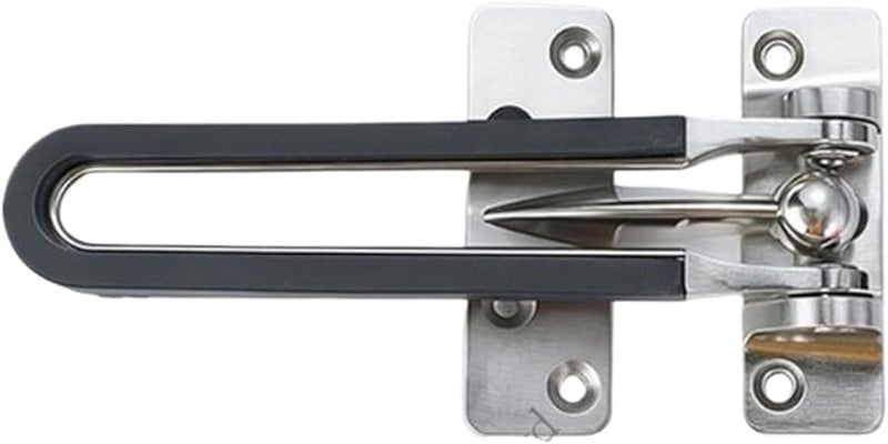 Brushed Color Simple Sliding Door Lock Security for Interior Entrances Commercial Use - Image 2