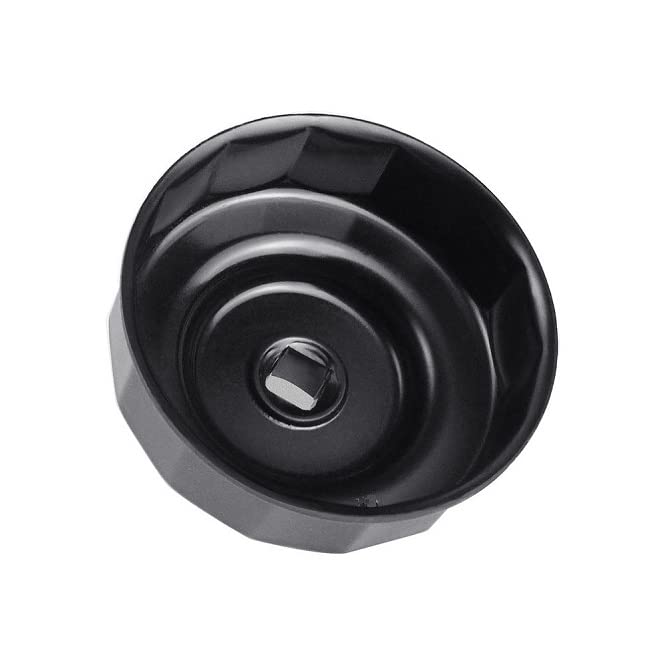 Shonee 75.6mm 14Flutes Oil Filter Wrench for Mazda,Ford,Toyota,Mazda3,Mazda5,Mazda6,Ford Fusion,Mercury Milan. Oil Filter Cap Socket Removal Tool - Image 2