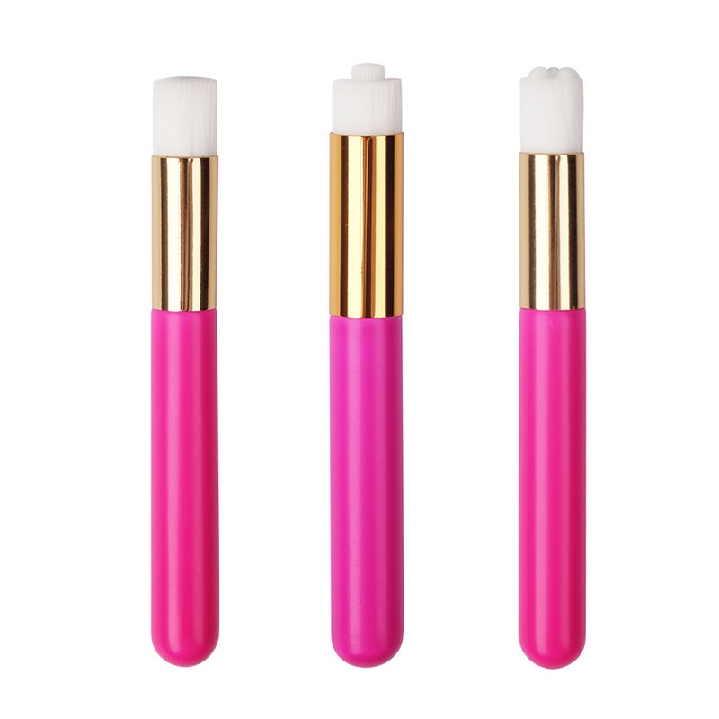Solid Wood Nasal Wash Brush To Clean Pores, Makeup Brush, Nose Shadow Brush, Cleansing Flat Brush, Wood Color Small Nose Brush, Blackhead Removal Brush - Image 4