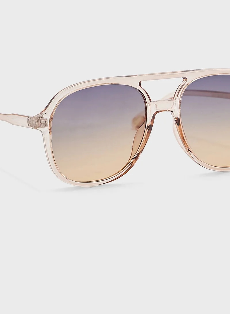 ELLA Oversized Retro Aviators