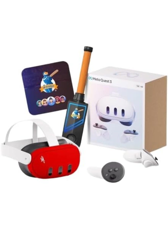 Merlin VR Cricket Home Edition including iB Cricket bat +Oculus Meta Quest 3 Virtual Reality - Image 1