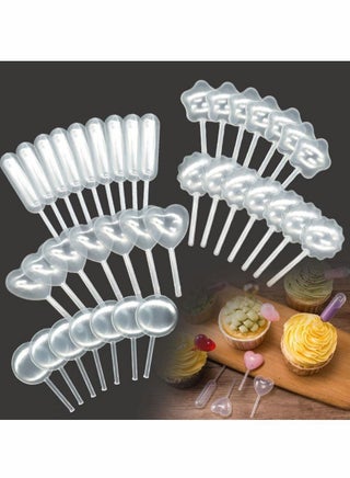 Cupcakes Pipettes,250PCS 4 ml Plastic Strawberry Pipettes Mini Squeeze Dropper Liquid Injector for Strawberries, Cupcake, Chocolate, Birthday Party and Holiday Decoration - pzsku/Z6233C4C99EE147DFC3CCZ/45/_/1670949380/677ed5dd-036a-4109-9943-8fa14e62cbba
