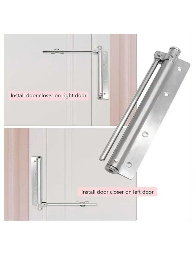 Automatic Door Closer, Safety Auto Door Closer with Adjustable Closing Speed, Smooth and Quiet Door Closer for Home Use - Image 3