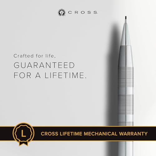 Cross Classic Century Refillable Pencil Presented in a Luxury Gift Box - Medium Point, Black Ink, Satin Chrome - Image 3