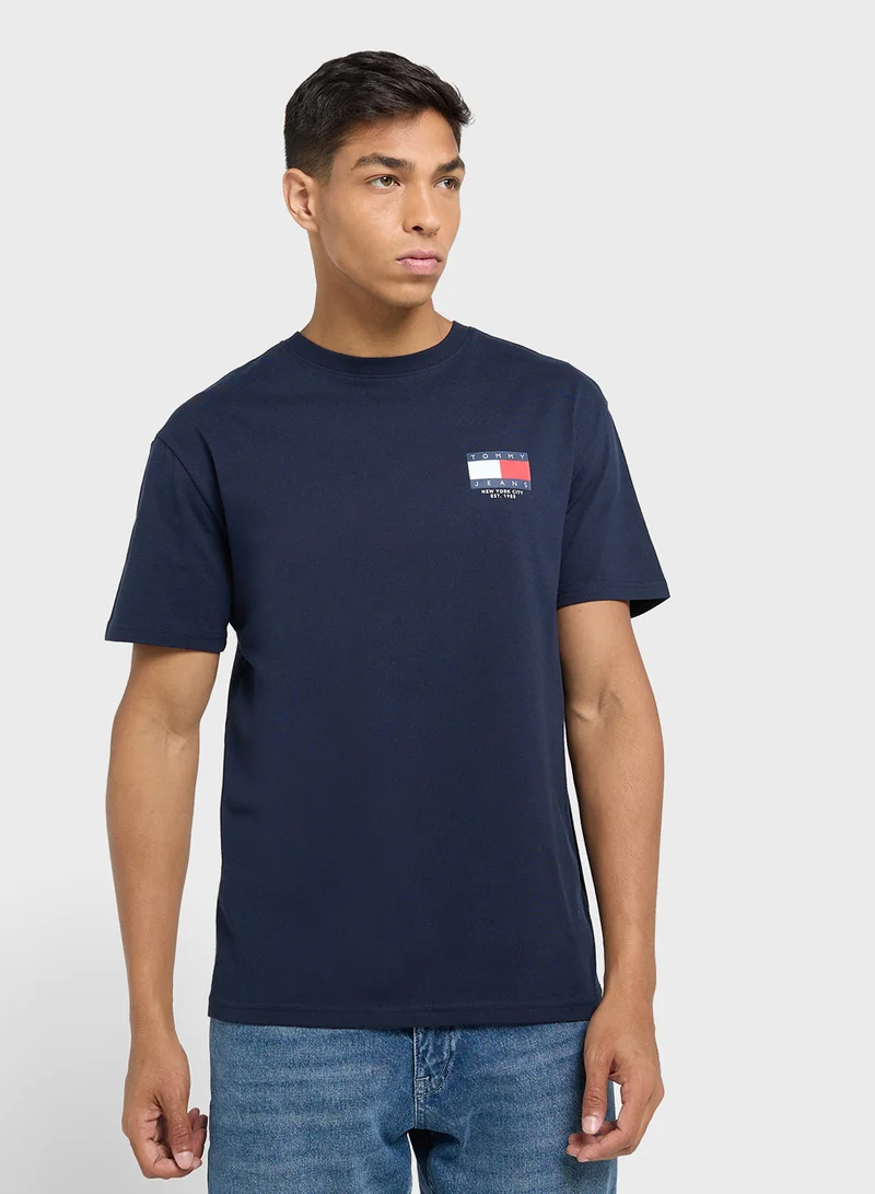 تومي جينز Logo Print T-Shirt