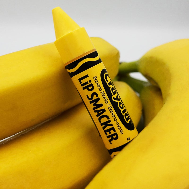 Lip Smacker Crayola Lip Balm Party Pack - 8 Moisturizing Lip Balms, Cotton Candy, Orange, Sherbert, Watermelon, Berry, Apple, Banana, Hydrating & Protecting - Cruelty-Free - Image 5