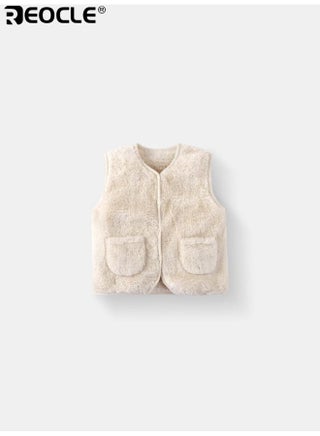 سترة أطفال من الفليس المرجاني مع دفء حراري خفيف و تصميم قماش ناعم مريح مع جيوب مزدوجة للعب في الهواء الطلق بشكل غير رسمي - pzsku/Z6234181DCB7078136BAEZ/45/1757664732/3ccf48e4-758b-4542-9053-3ad14e442322