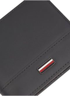 TOMMY HILFIGER Men's Corporate Bifold Wallet - Leather, Black  - Image 4