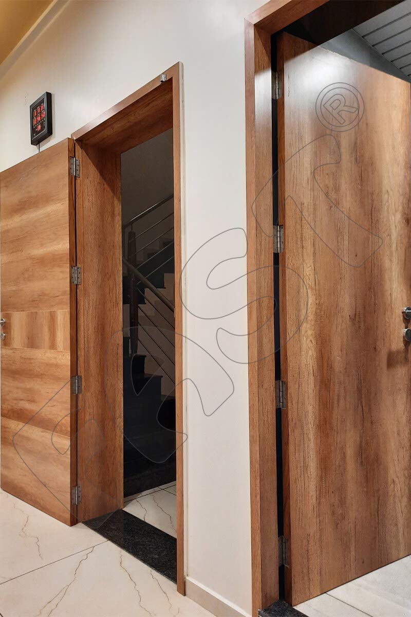 FAST مفصلات أبواب 4 قطع من الفولاذ المقاوم للصدأ 202 الفاخرة 4 بوصة 4x1x1 بوصة 100x25x25 مم ملحومة بمختلف السماكات لأي نوع من الأبواب سماكة 175 مم - Image 4