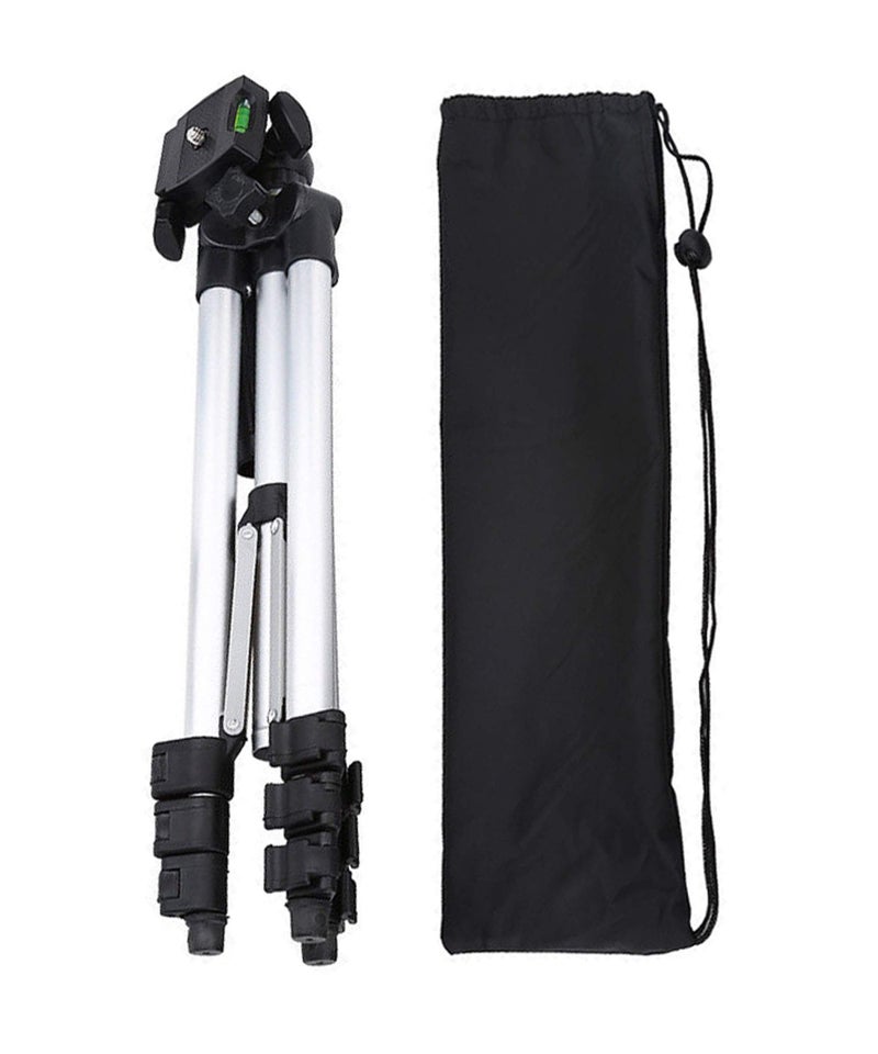Vidpro TT-50L 50 Inch Lightweight Aluminum Tripod with 3 Way Pan & Tilt Head - Image 2