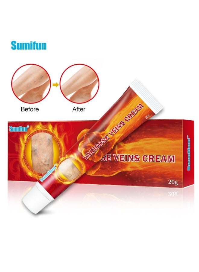 Sumifun Varicose Veins Cream,Varicose Veins Cream for Legs, Varicose & Spider Veins Soothing Leg Creams - Image 2