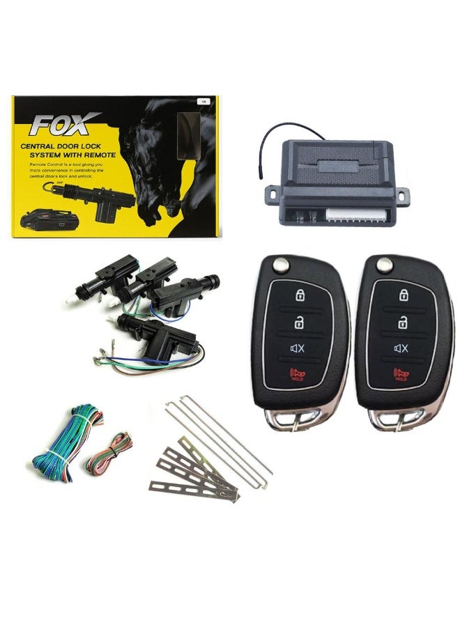 Fox Central Lock Focus offers complete protection for your car with a smart and fast locking system  -  Y210-4 (HY) - Image 1