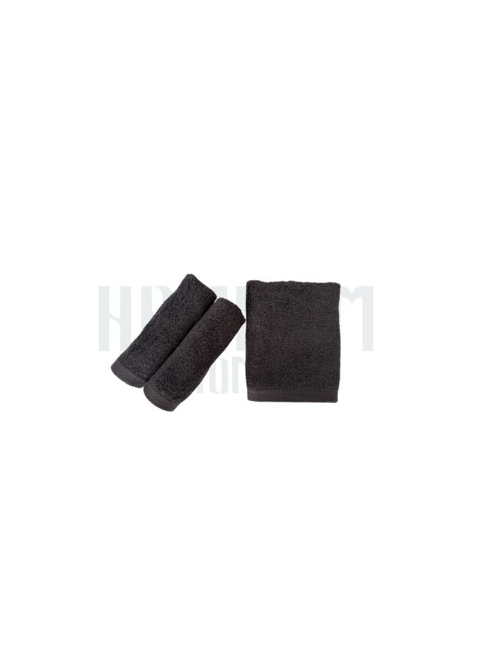 HAMMAM Towel 100% Cotton From  Home 30*30 Color grey 