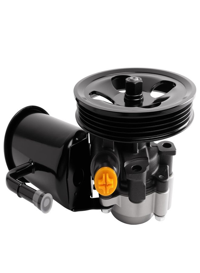 DWLDMLWC Power Steering Pump Assembly with Pulley & Reservoir, Compatible with 1995-2004 Toyota Tacoma V6 3.4L,1996-2002 4Runner V6 3.4L,1995-1998 T100 V6 3.4L,Replaces 21-5229 4432004030 4432004052 - Image 1
