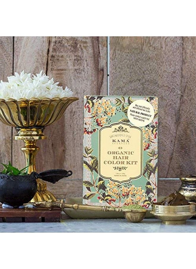 Kama Ayurveda Organic Hair Color Kit Hair Color Henna Powder And Indigo Powder 200G Multicolor (Pack Of 1 Each)  - Image 5