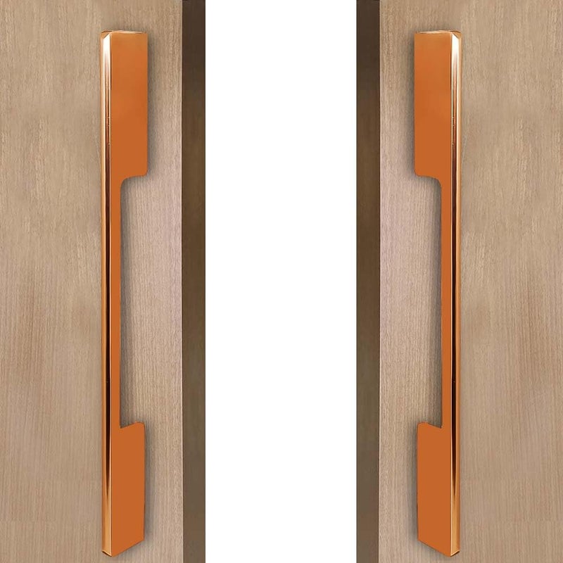 Volo VOLO Wardrobe Cabinet Handle MultiUse Pull Handle for Wardrobe Drawer Sliding Closet and Door in Kitchen Office and Bedroom SAC27 2 Rose Gold 288MM 12 Inch  - Image 5