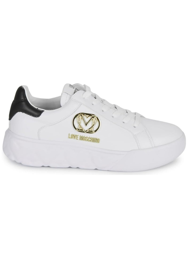 Love Moschino Lace Up Low Top Sneakers  - Image 1