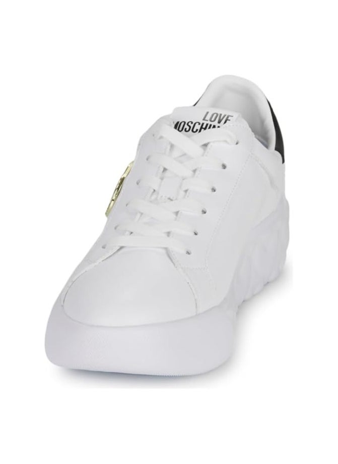 Love Moschino Lace Up Low Top Sneakers  - Image 3