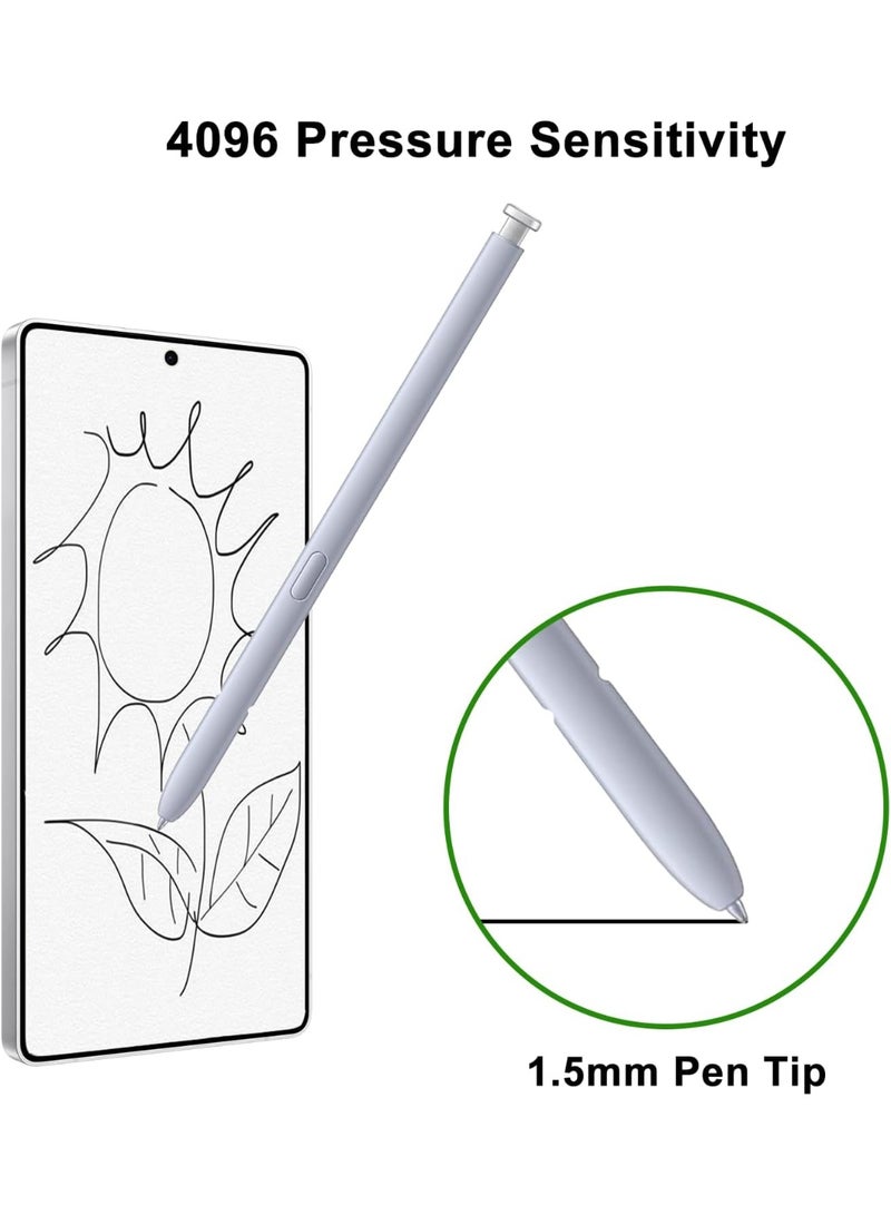 تبديل قلم S Pen ديال Galaxy S25 Ultra لقلم ستايلس ديال Samsung Galaxy S25 Ultra, تبديل قلم S25 Ultra لقلم Samsung Galaxy S25 Ultra 5G 6.9 ف جميع النسخ, EJ-PS938BBEGUJ (فضي خفيف) - Image 5