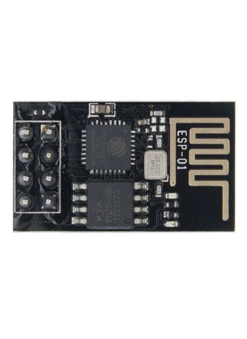 Generic ESP-01 Serial To WiFi Wireless Transmission Module Black  - Image 2