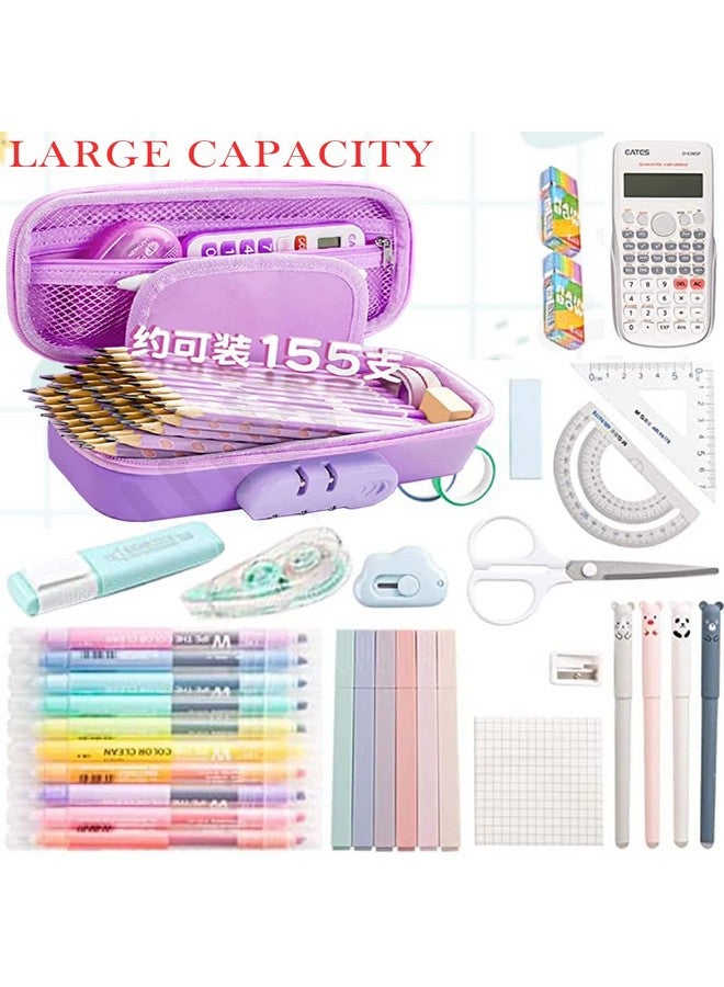 FunBlast Canvas Unicorn Pencil Case for Kids, Kids Pencil Pouch, Unicorn Pouch Pencil Pouches & Pencil Box Pencil Case Organizer for Kids Multicolour - Image 3