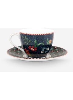 Pip Studio Berry Blues Blue Porcelain Coffee Cup 120 ml  - Image 3