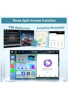 RAYMOS Android Car Stereo For Honda CRV 2002-2006 Support Apple Carplay Android Auto Wireless Bluetooth USB DSP AHD Camera Included IPS Touch Screen  - Image 4